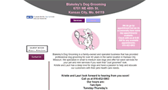 Desktop Screenshot of blakeleysgrooming.com